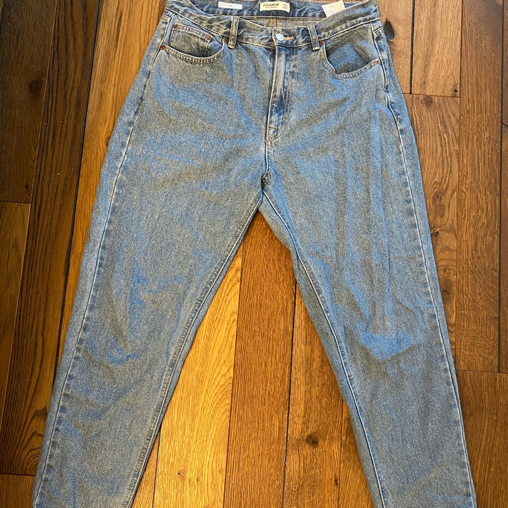 Blue jean mom style
